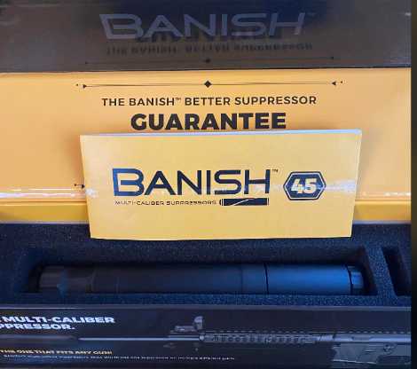 Banish 45 Suppressor