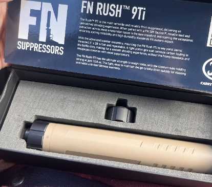 FN Rush 9 Ti Suppressor